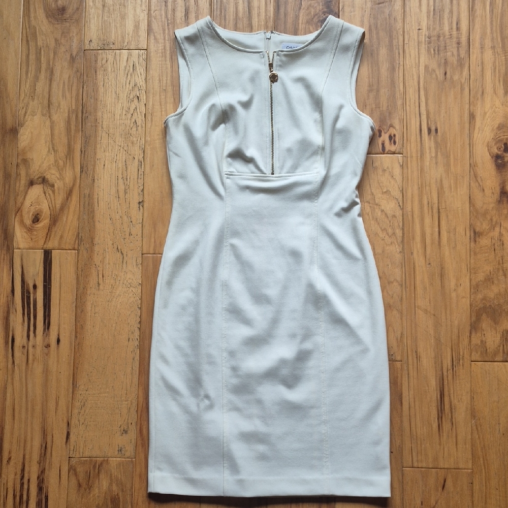 Calvin Klein Cream Mini Dress